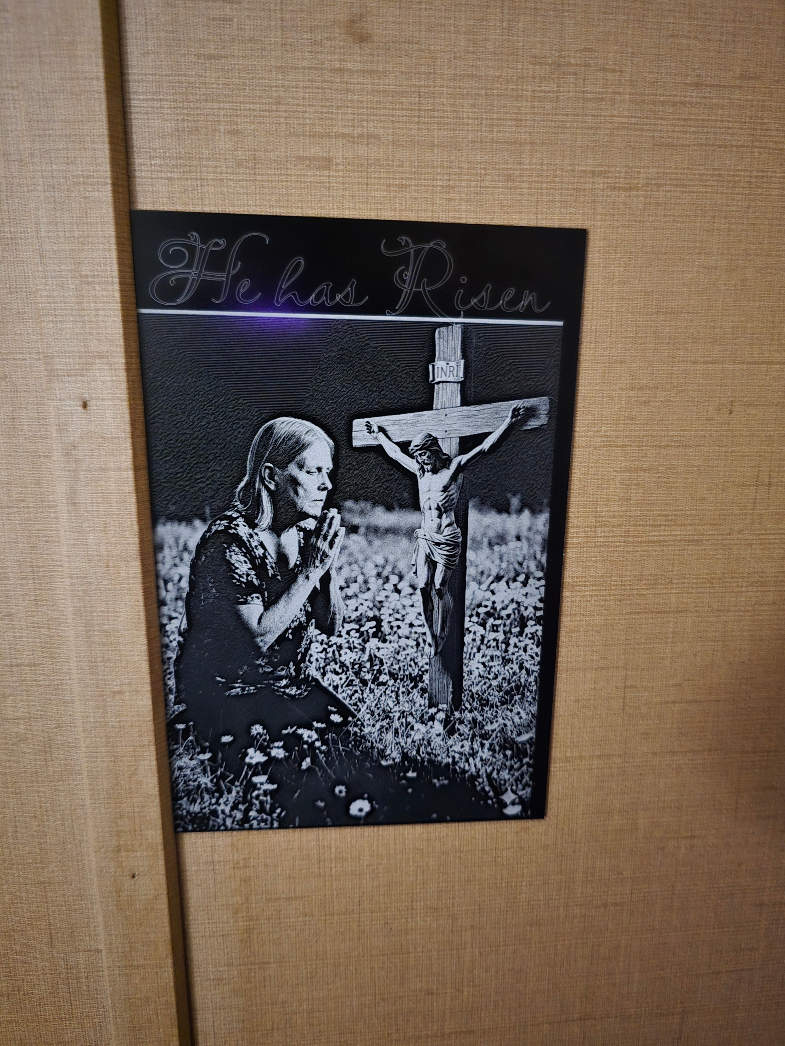 Custom engraved aluminum plates