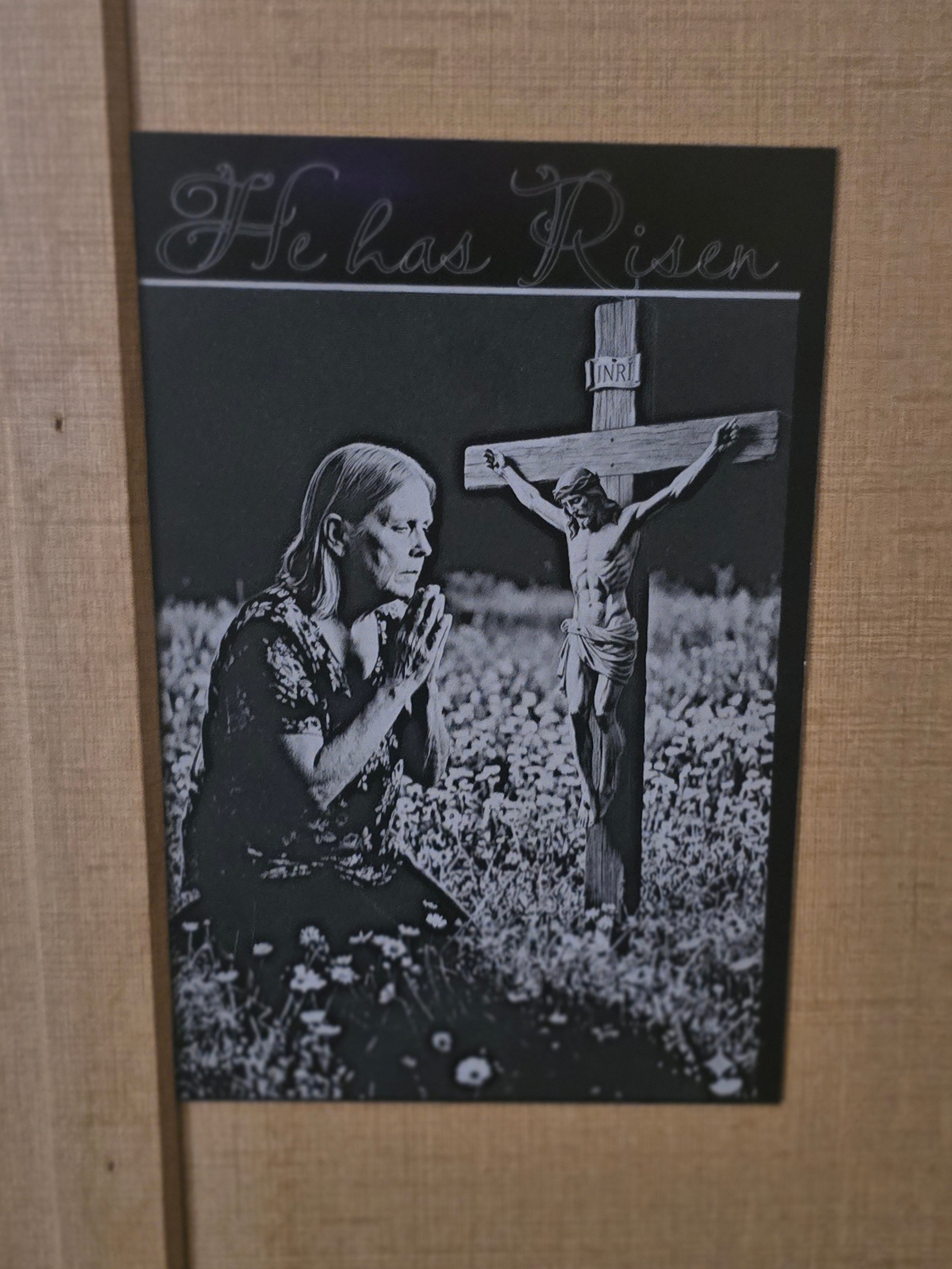 Custom engraved aluminum plates
